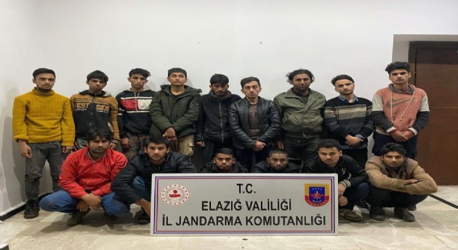 15 düzensiz göçmen yakalandı