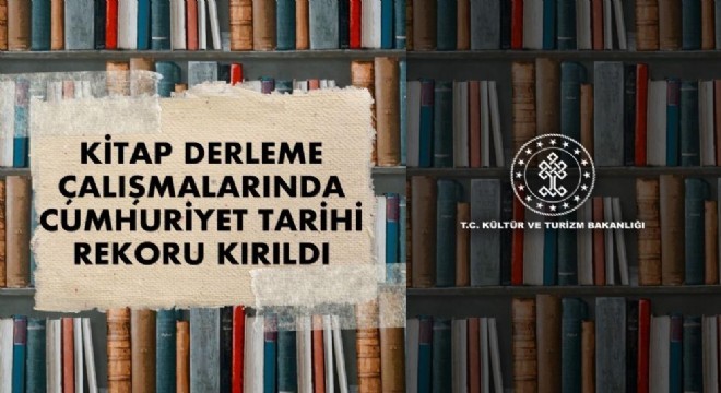 2023’te 105 bin 978 kitap derlendi