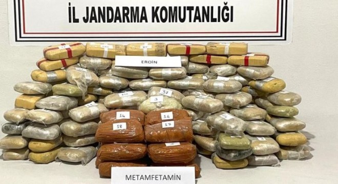 89 kilo uyuşturucu geçirildi