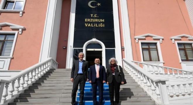 Almanya Federal Cumhuriyeti Büyükelçiliği elçisi Erzurum’da