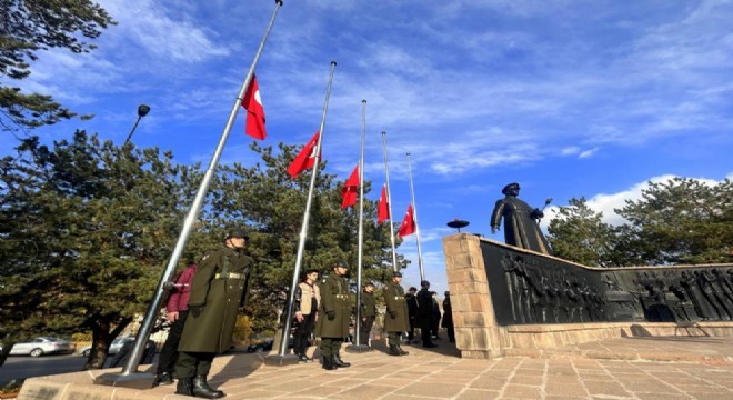 Atatürk Erzurum da rahmet ve şükranla anıldı