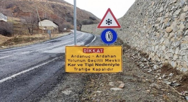 Bu yol kış boyunca ulaşıma kapatılacak