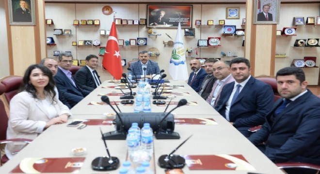 ETB’den Vali Çiftçi’ye tarım ve hayvancılık brifingi