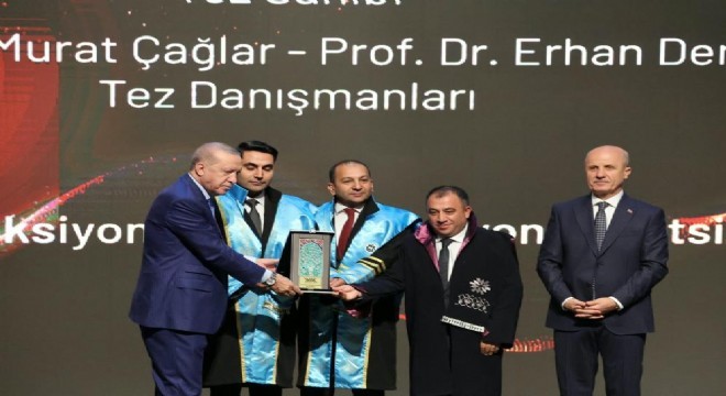 ETÜ lü bilim insanına  Yılın Doktora Tezi  ödülü