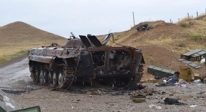 Ermenistan askerleri cepheden kaçtı