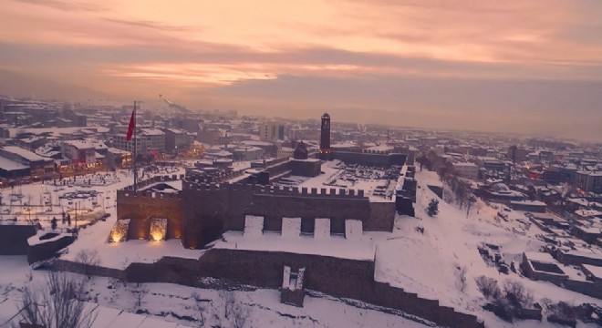 Erzurum 2023’ün soğuk rekorunu kırdı