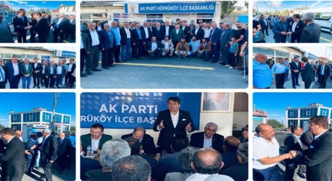 Erzurum AK Parti sahada