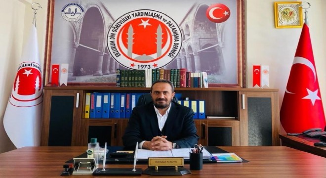 Erzurum Din Görevlileri yeniden Emrullah Kaçar dedi