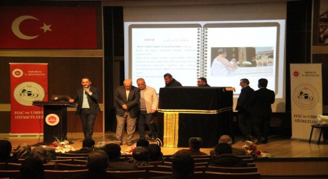 Erzurum Müftülüğünde  Umre  gündemi