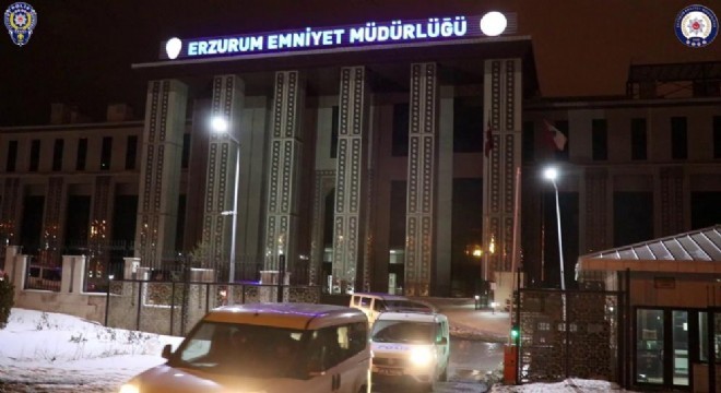 Erzurum da siber suç operasyonu