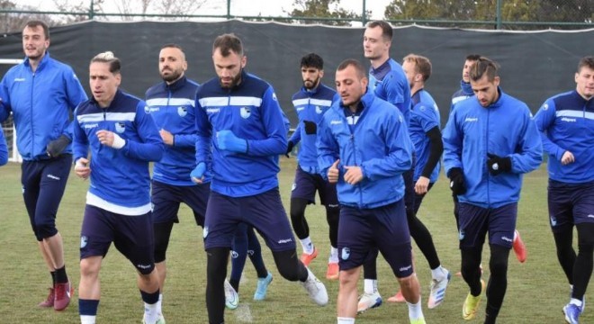 Erzurumspor, Boluspor maçı hazırlıklarını tamamladı