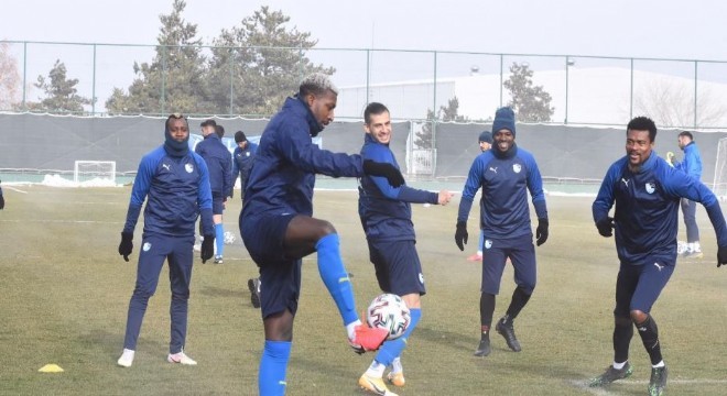 Erzurumspor Gençlerbirliği maçı hazırlıklarına başladı