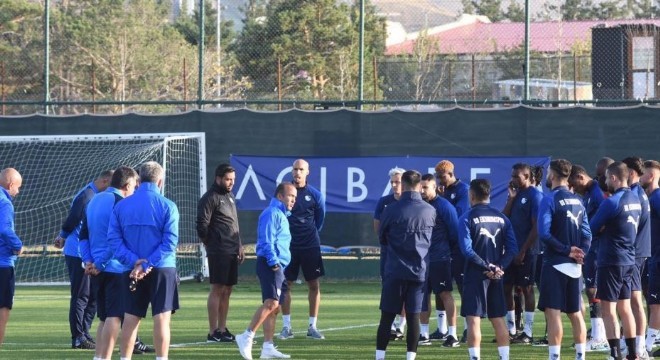 Erzurumspor Rizespor maçı hazırlıklarını sürdürüyor