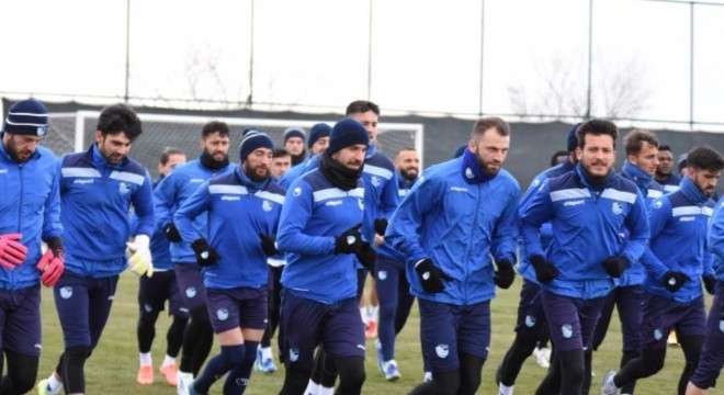 Erzurumspor, Samsunspor maçı hazırlıklarını sürdürdü