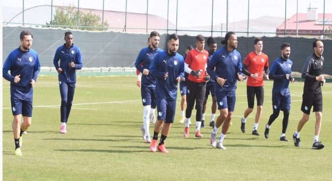 Erzurumspor’da Hatayspor maçı mesaisi