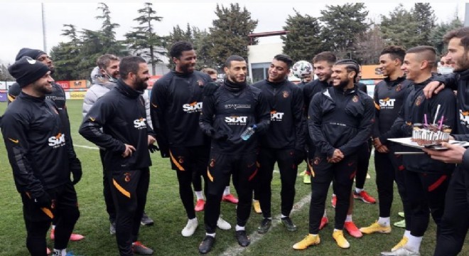 Galatasaray, Erzurumspor hazırlıklarını sürdürdü