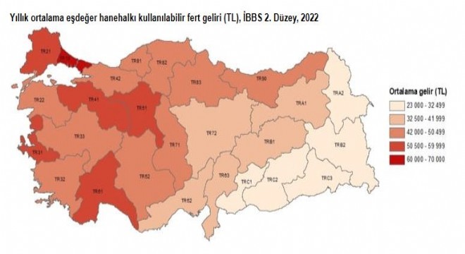 Gelir Dağılımı İstatistikleri, 2022 açıklandı