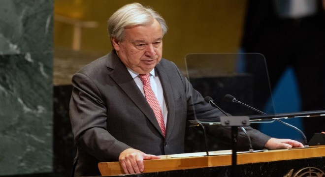 Guterres:  Filistinliler için devlet kurmak bir haktır 