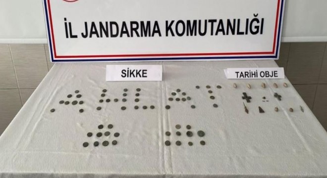 Jandarmadan tarihi eser operasyonu