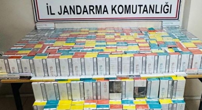 Jandarma’dan kaçak sigara operasyonu