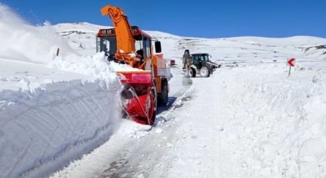 Kar Erzurum da hayatı felç etti