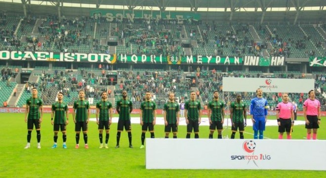 Kocaelispor’un 15 haftalık karnesi