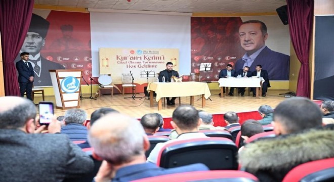 Kur’an-ı Kerim’i güzel okuyanlar ödüllendirildi