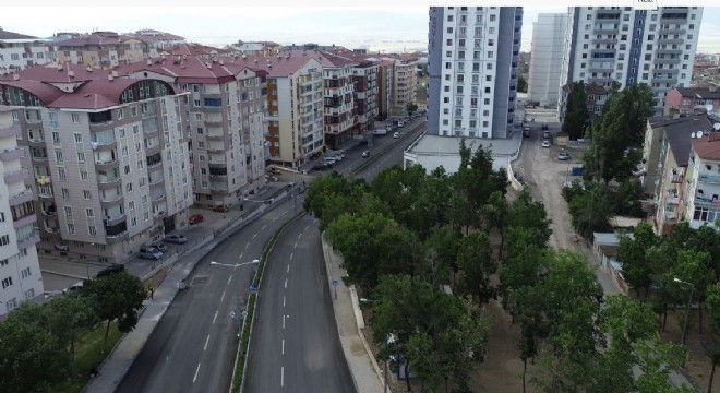 Palandöken Caddesi’nde güncelleştirme