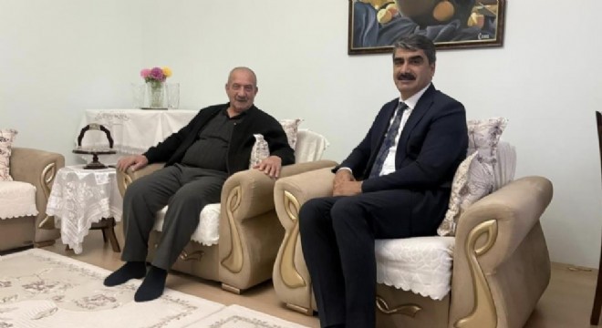 Polat emekli öğretmenleri ziyaret etti