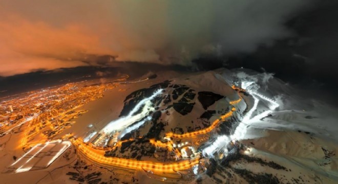 Sekmen:  Palandöken sadece gündüzün değil, gecenin de zirvesi 