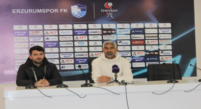 Taşdemir: ‘Erzurumspor u tebrik ediyorum’