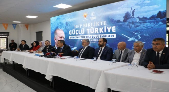 Tekin’den  Hep Birlikte Güçlü Türkiye  vurgusu