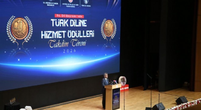 Türk Diline Hizmet Ödülleri sahiplerini buldu