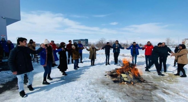 Yakutiye GM’de Nevruz ateşi yakıldı