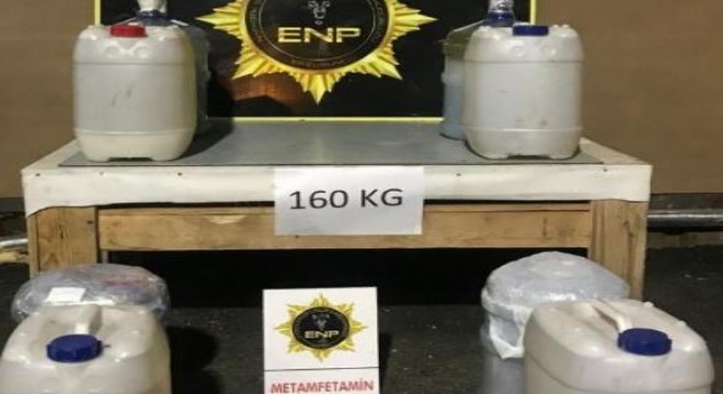 Yakıt deposundan 160 kilo sıvı uyuşturucu çıktı