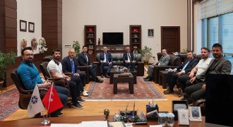 ETÜ FISU heyetini ağırladı
