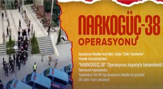 Erzurum’da Narkogüç-38 operasyonu