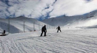 Palandöken’de kar kalınlığı 2.5 metre eşiğinde