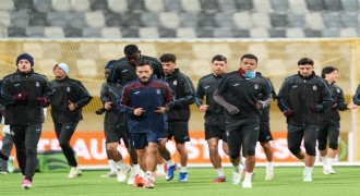 Trabzonspor’da KuPS maçı hazırlıkları tamamlandı