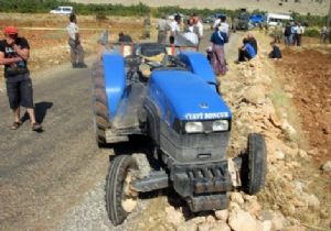 Aşkale de traktörden düşen çocuk öldü