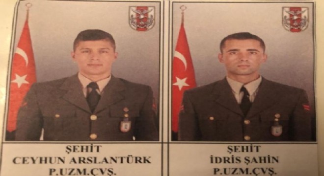 Şehitler törenle memleketlerine uğurlandı